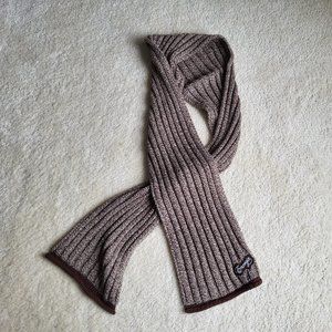Energie Sixty Group chunky ribbed brown scarf scarve